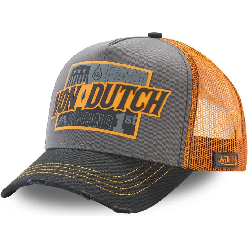 kapa-zaobljena-siva-snapback-fast-racing-arac-gre-von-dutch