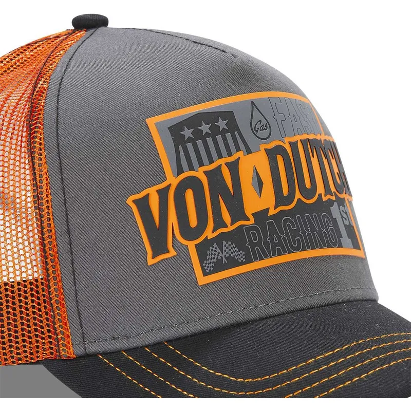 kapa-zaobljena-siva-snapback-fast-racing-arac-gre-von-dutch