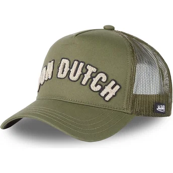 Cap zaobljena green snapback Von Dutch