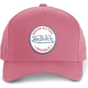 kapa-zaobljena-crvena-snapback-kustom-kulture-col-rasp-von-dutch