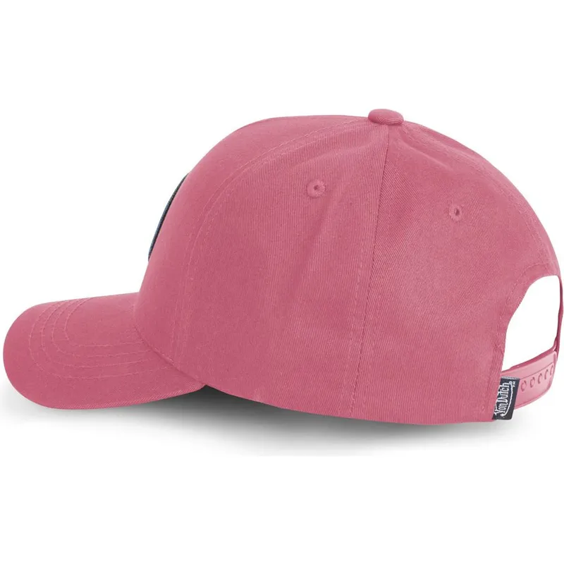 kapa-zaobljena-crvena-snapback-kustom-kulture-col-rasp-von-dutch