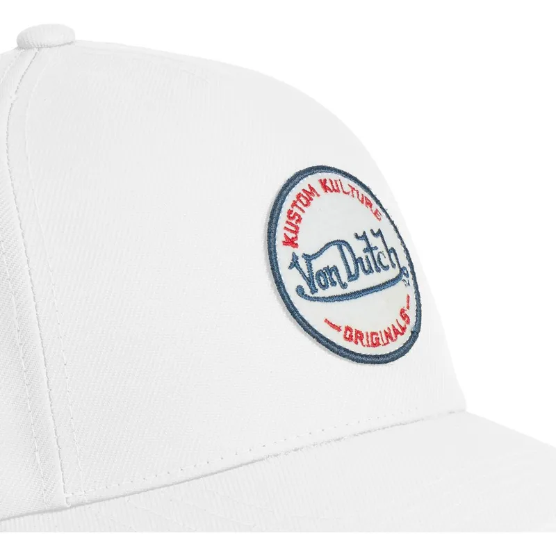 kapa-zaobljena-bijela-snapback-kustom-kulture-col-whi1-von-dutch kapa-zaobljena-bijela-snapback-kustom-kulture-col-whi1-von-dutch