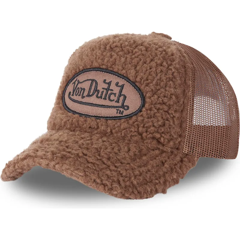 kapa-zaobljena-smeda-snapback-fur2-von-dutch