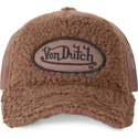 kapa-zaobljena-smeda-snapback-fur2-von-dutch