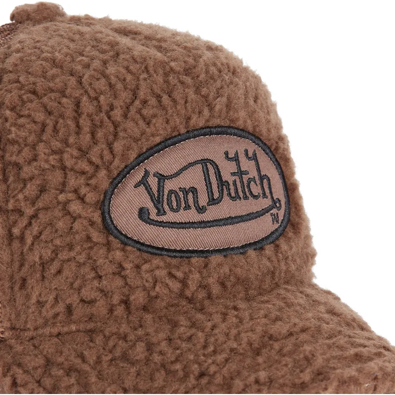 kapa-zaobljena-smeda-snapback-fur2-von-dutch