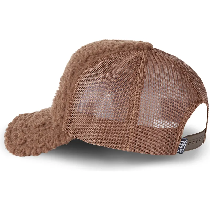 kapa-zaobljena-smeda-snapback-fur2-von-dutch