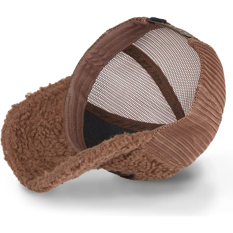 kapa-zaobljena-smeda-snapback-fur2-von-dutch