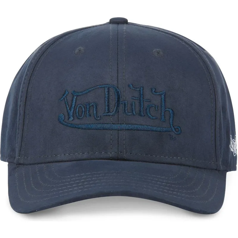 kapa-zaobljena-mornarsko-plava-snapback-suedine1-von-dutch