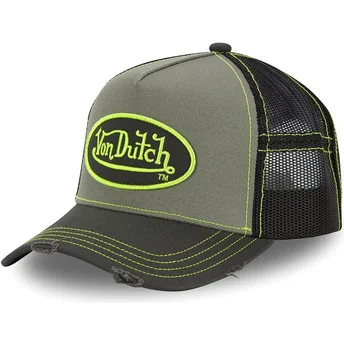 Cap zaobljena green snapback Von Dutch