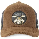 kapa-zaobljena-smeda-snapback-kojot-looney-tunes-capslab