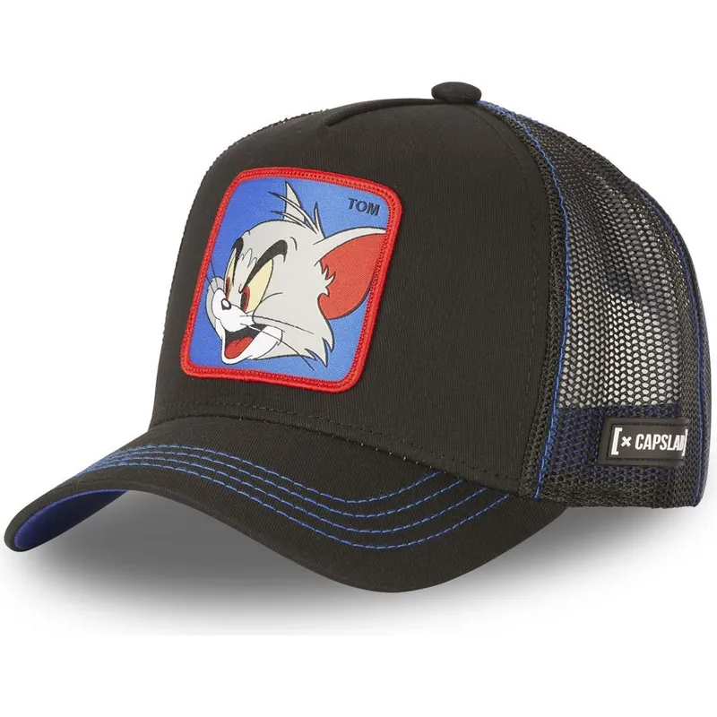 kapa-zaobljena-crna-snapback-to7-tom-looney-tunes-capslab