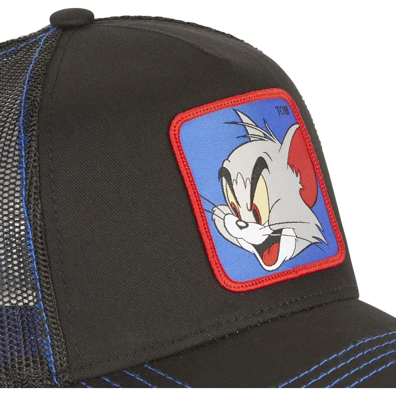 kapa-zaobljena-crna-snapback-to7-tom-looney-tunes-capslab