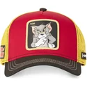 kapa-zaobljena-crvena-snapback-to4-tom-looney-tunes-capslab