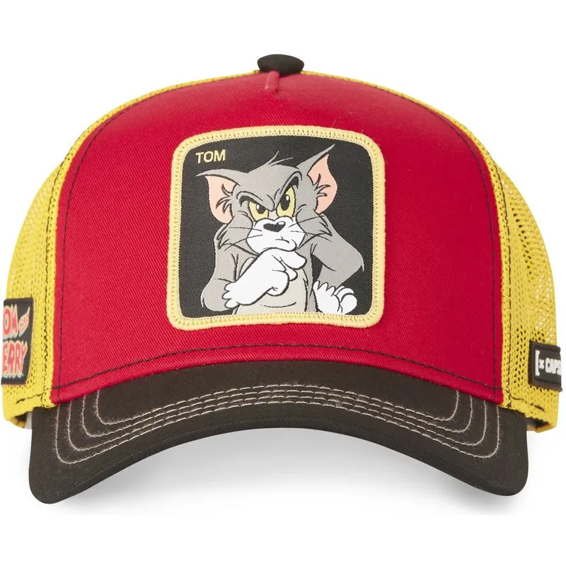 kapa-zaobljena-crvena-snapback-to4-tom-looney-tunes-capslab