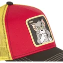 kapa-zaobljena-crvena-snapback-to4-tom-looney-tunes-capslab
