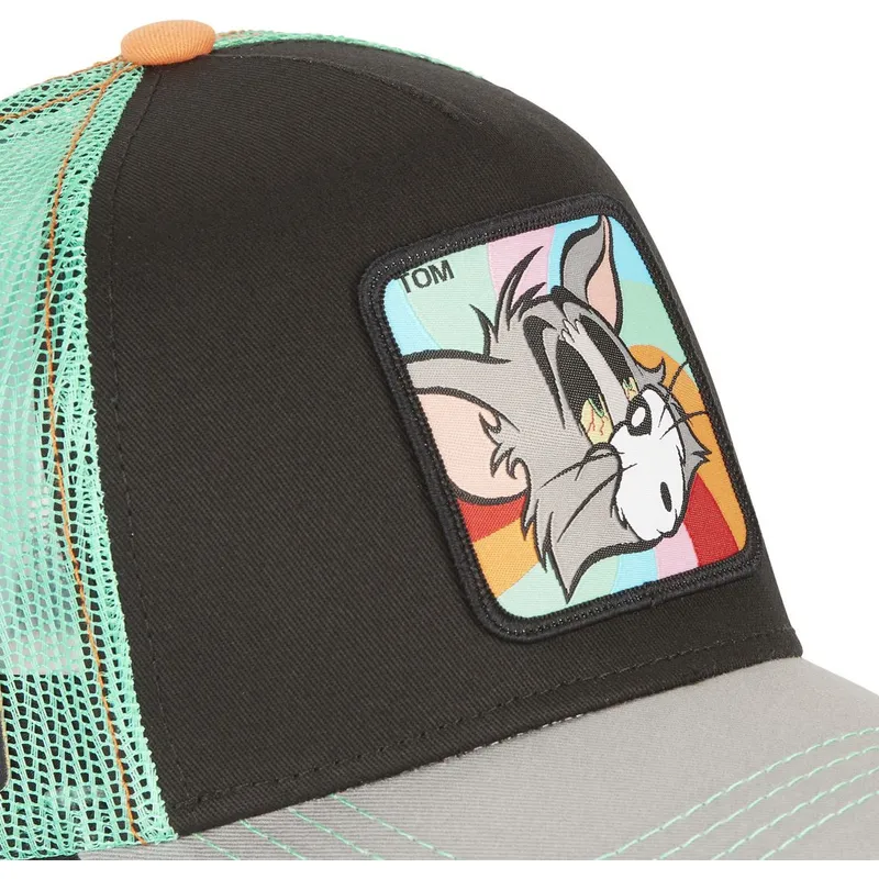 kapa-zaobljena-crna-snapback-to6-tom-looney-tunes-capslab