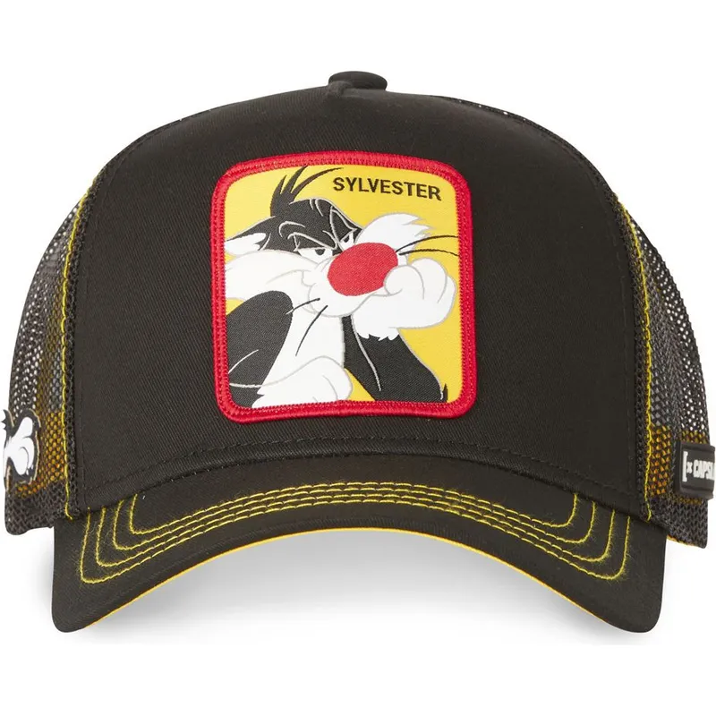 kapa-zaobljena-crna-snapback-sy1-silvestar-looney-tunes-capslab