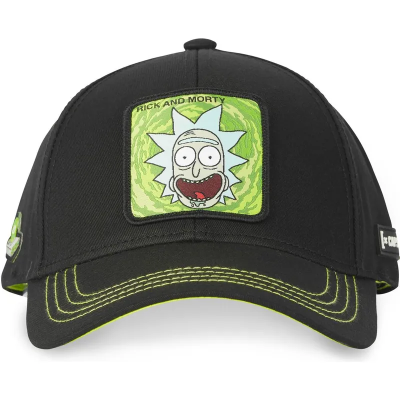 kapa-zaobljena-crna-podesiv-casb-ri2-rick-sanchez-rick-i-morty-capslab