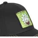 kapa-zaobljena-crna-podesiv-casb-ri2-rick-sanchez-rick-i-morty-capslab