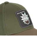 kapa-zaobljena-zelena-podesiv-casb-ri1-rick-sanchez-rick-i-morty-capslab