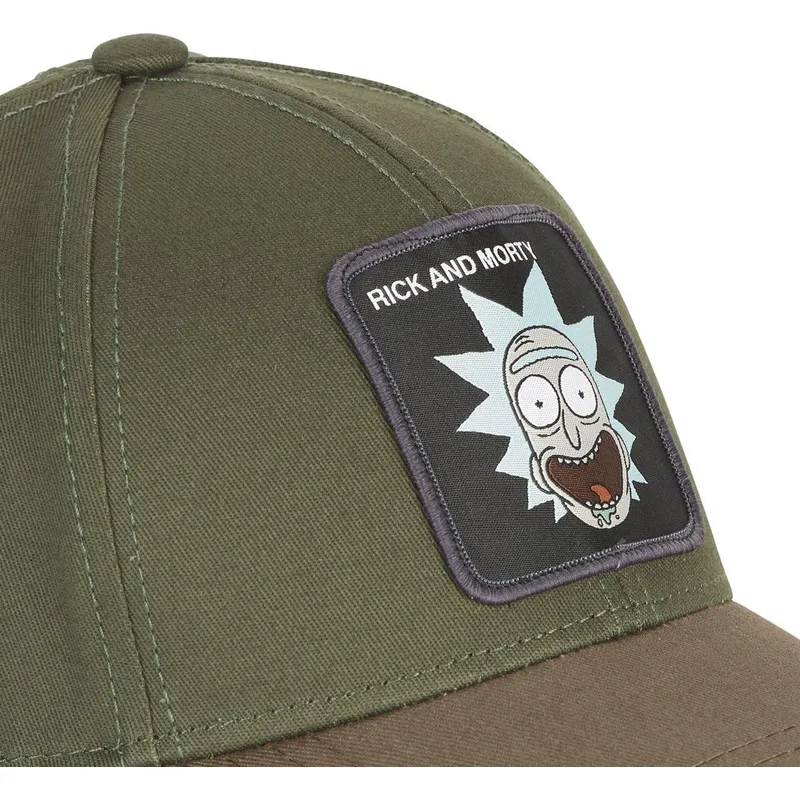 kapa-zaobljena-zelena-podesiv-casb-ri1-rick-sanchez-rick-i-morty-capslab