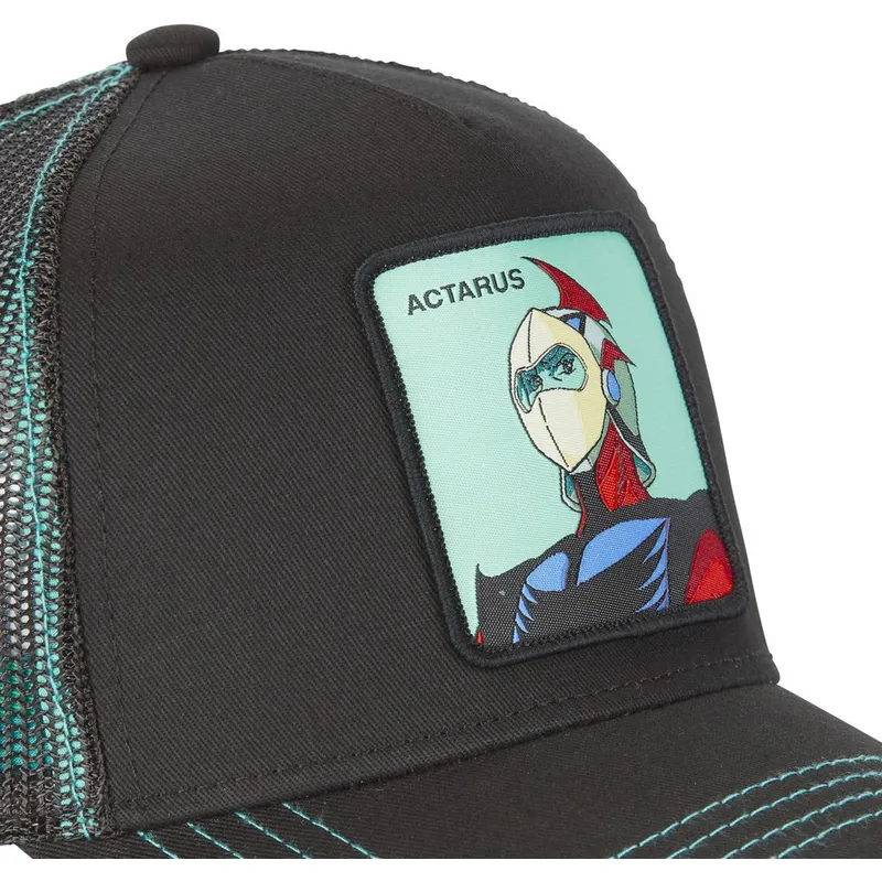 kapa-zaobljena-crna-snapback-cas-act1-daisuke-duke-fleed-robot-grendizer-capslab