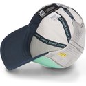 capslab-snoopy-pe2-peanuts-green-grey-and-navy-blue-trucker-hat