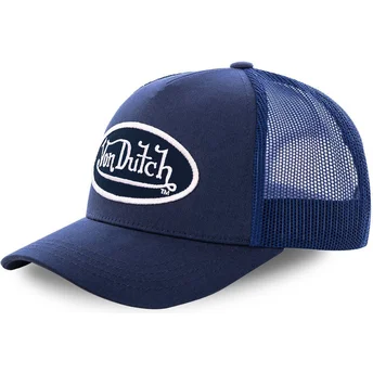 Kapa zaobljena plava snapback COLBLU Von Dutch