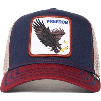 Kape zaobljena mornarsko plava snapback The Farm de Goorin Bros.
