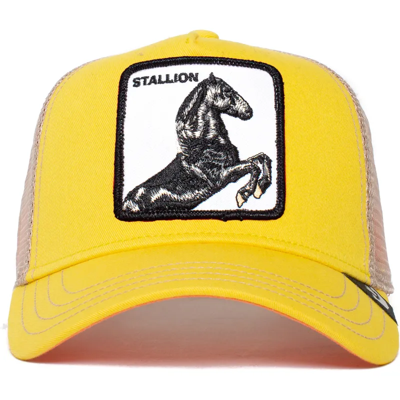 kapa-zaobljena-zuta-snapback-the-stallion-the-farm-goorin-bros