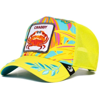 kapa-zaobljena-zuta-snapback-crabby-totally-clawsome-the-farm-goorin-bros