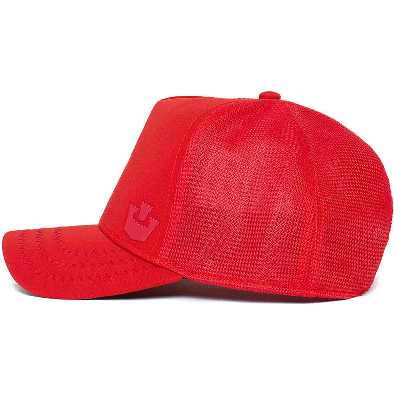 kapa-zaobljena-crvena-snapback-gateway-the-farm-goorin-bros