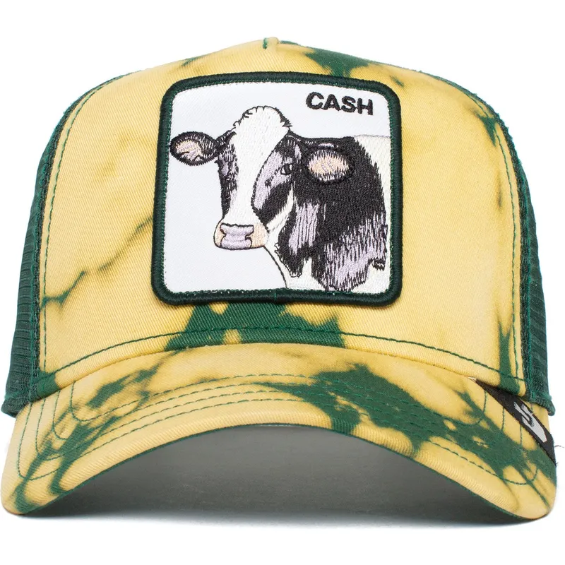 kapa-zaobljena-zelena-snapback-cash-acid-cow-the-farm-goorin-bros