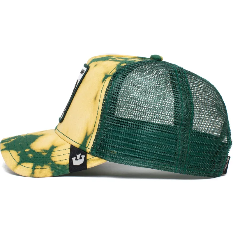 kapa-zaobljena-zelena-snapback-cash-acid-cow-the-farm-goorin-bros