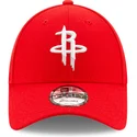 kape-zaobljena-crvena-podesiva-traka-9forty-the-league-houston-rockets-nba-new-era