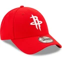 kape-zaobljena-crvena-podesiva-traka-9forty-the-league-houston-rockets-nba-new-era