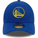kapa-zaobljena-plava-podesiv-9forty-the-league-golden-state-warriors-nba-new-era
