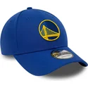 kapa-zaobljena-plava-podesiv-9forty-the-league-golden-state-warriors-nba-new-era