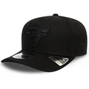 kapa-zaobljena-crna-snapback-9fifty-tonal-stretch-snap-chicago-bulls-nba-new-era