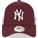 kapa-zaobljena-crvena-snapback-9forty-a-frame-new-york-yankees-mlb-new-era