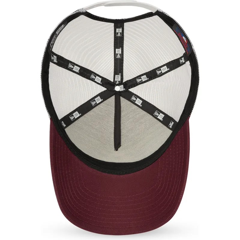 kapa-zaobljena-crvena-snapback-9forty-a-frame-new-york-yankees-mlb-new-era kapa-zaobljena-crvena-snapback-9forty-a-frame-new-york-yankees-mlb-new-era