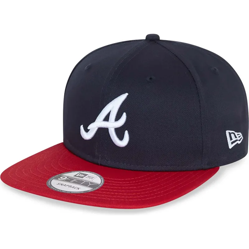 cap-ravna-navy-blue-snapback-9fifty-essential-atlanta-braves-mlb-new-era cap-ravna-navy-blue-snapback-9fifty-essential-atlanta-braves-mlb-new-era