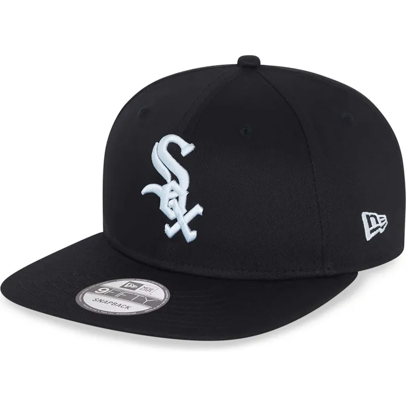 cap-ravna-black-snapback-9fifty-essential-chicago-white-sox-mlb-new-era