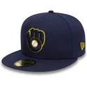 kape-ravna-mornarsko-plava-prilagoden-59fifty-authentic-on-field-milwaukee-brewers-mlb-new-era