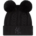 kapa-pompon-crna-cuff-double-new-york-yankees-mlb-new-era
