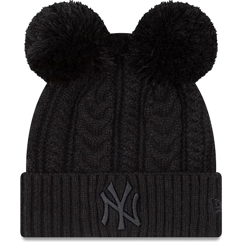 kapa-pompon-crna-cuff-double-new-york-yankees-mlb-new-era