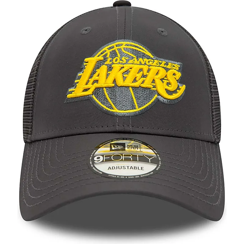 kapa-zaobljena-siva-podesiv-9forty-home-field-los-angeles-lakers-nba-new-era