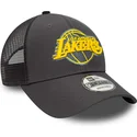 kapa-zaobljena-siva-podesiv-9forty-home-field-los-angeles-lakers-nba-new-era