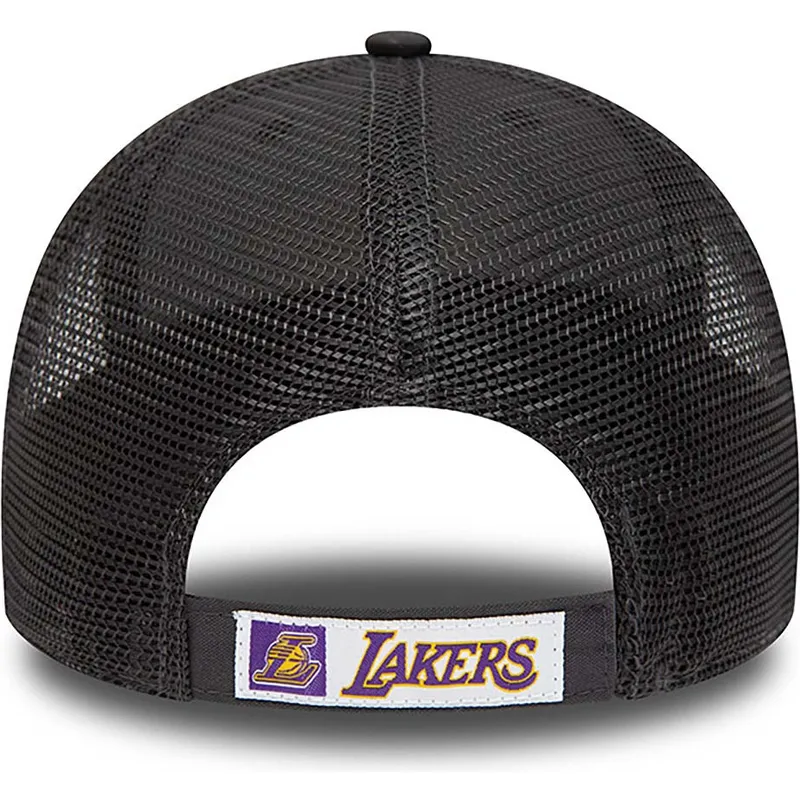 kapa-zaobljena-siva-podesiv-9forty-home-field-los-angeles-lakers-nba-new-era