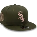 kapa-ravna-zelena-snapback-rosa-9fifty-side-patch-chicago-white-sox-mlb-new-era
